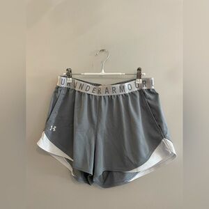 Under Armor Gray Athletic Shorts